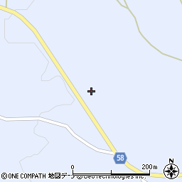 象潟矢島線周辺の地図