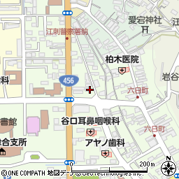 岩手県奥州市江刺大通り6-27周辺の地図