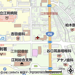 岩手県奥州市江刺大通り7-13周辺の地図