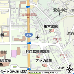 岩手県奥州市江刺大通り6-24周辺の地図