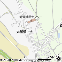 秋田県湯沢市森熊ノ堂上羽場周辺の地図