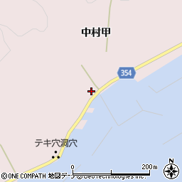 山形県酒田市飛島周辺の地図