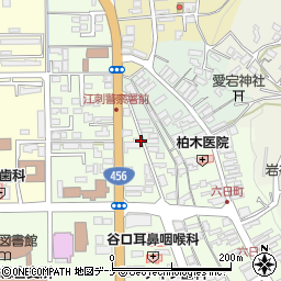 岩手県奥州市江刺大通り6周辺の地図