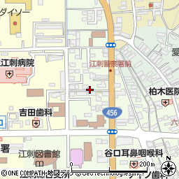 岩手県奥州市江刺大通り7周辺の地図