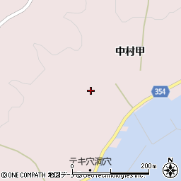 山形県酒田市飛島中村周辺の地図