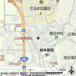 岩手県奥州市江刺銭町周辺の地図
