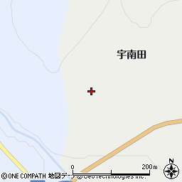 岩手県気仙郡住田町上有住宇南田41周辺の地図