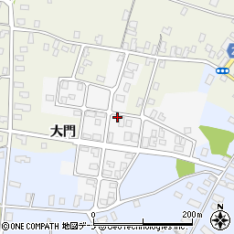 秋田県雄勝郡羽後町三輪周辺の地図