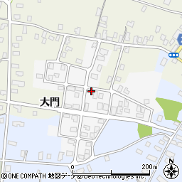秋田県羽後町（雄勝郡）三輪周辺の地図