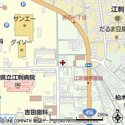岩手県奥州市江刺大通り8-24周辺の地図