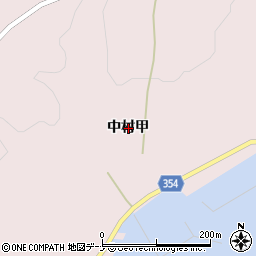 山形県酒田市飛島中村甲周辺の地図