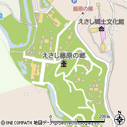 歴史公園えさし藤原の郷周辺の地図
