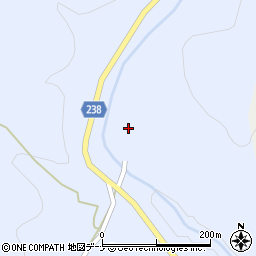 岩手県気仙郡住田町下有住新切286周辺の地図