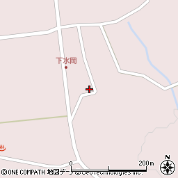 秋田県にかほ市象潟町横岡水岡33周辺の地図
