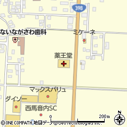 薬王堂周辺の地図