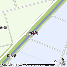 秋田県湯沢市岩崎（南７条）周辺の地図