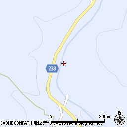 岩手県気仙郡住田町下有住新切278周辺の地図