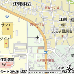 岩手県奥州市江刺大通り8周辺の地図