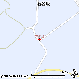 石名坂周辺の地図