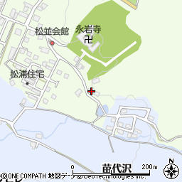 秋田県湯沢市岩崎千石沢1周辺の地図