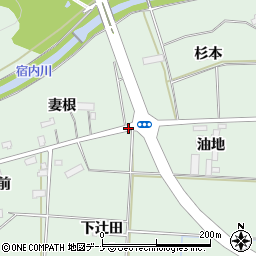 法雲寺前周辺の地図