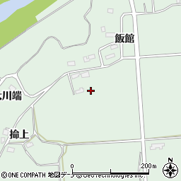 秋田県横手市増田町熊渕周辺の地図