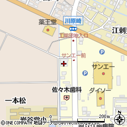 ツルハ調剤薬局江刺店周辺の地図