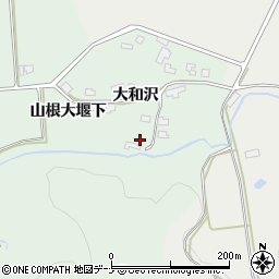 秋田県横手市増田町熊渕大和沢10周辺の地図