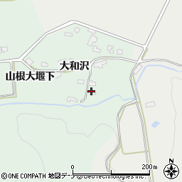 秋田県横手市増田町熊渕大和沢8周辺の地図