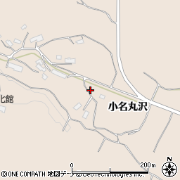 岩手県奥州市江刺岩谷堂（小名丸沢）周辺の地図