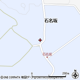 秋田県にかほ市象潟町小滝（石名坂）周辺の地図