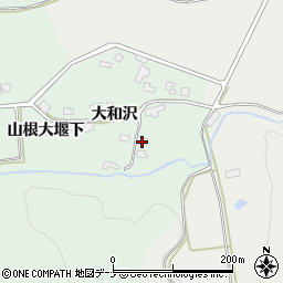 秋田県横手市増田町熊渕大和沢7周辺の地図