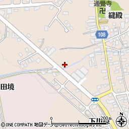 秋田県横手市増田町増田縫殿132周辺の地図