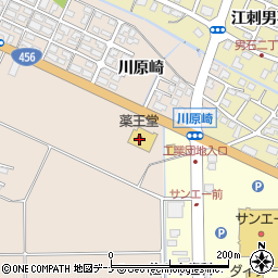 岩手県奥州市江刺岩谷堂御所橋1周辺の地図