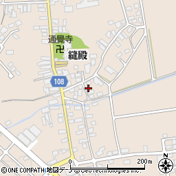 秋田県横手市増田町増田縫殿73周辺の地図