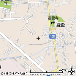 秋田県横手市増田町増田縫殿146周辺の地図