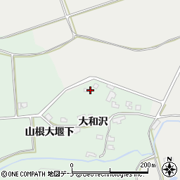 秋田県横手市増田町熊渕大和沢56周辺の地図