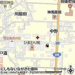 湯沢警察署羽後交番周辺の地図