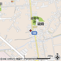 秋田県横手市増田町増田縫殿121周辺の地図