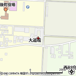 秋田県雄勝郡羽後町杉宮大道端周辺の地図