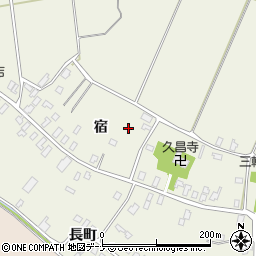 秋田県雄勝郡羽後町杉宮宿周辺の地図