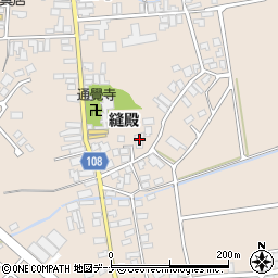 秋田県横手市増田町増田縫殿63-1周辺の地図