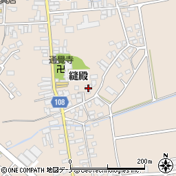 秋田県横手市増田町増田縫殿63周辺の地図