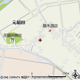 秋田県雄勝郡羽後町杉宮元稲田188-1周辺の地図