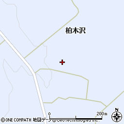 岩手県奥州市江刺藤里柏木沢125周辺の地図