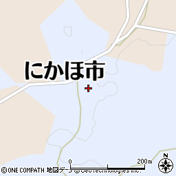 秋田県にかほ市象潟町小滝二ツ塚周辺の地図