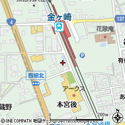 株式会社福永　岩手工場周辺の地図