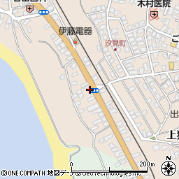 秋田県にかほ市象潟町上狐森12-10周辺の地図