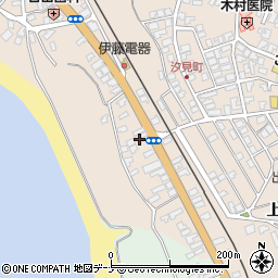 秋田県にかほ市象潟町上狐森12周辺の地図