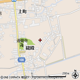 秋田県横手市増田町増田縫殿59周辺の地図